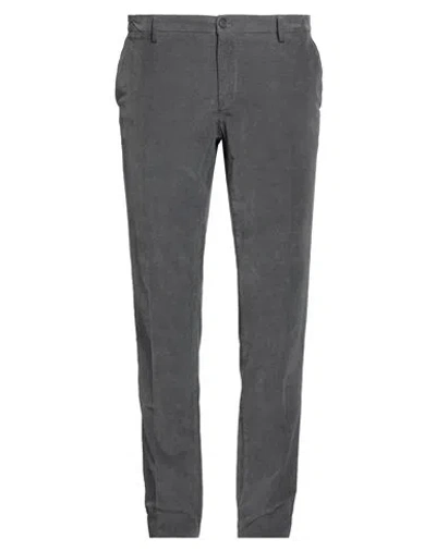 Mason's Man Pants Charcoal Size 38 Cotton, Elastane In Gray