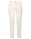 Mason's Man Pants Cream Size 28 Cotton, Elastane In White
