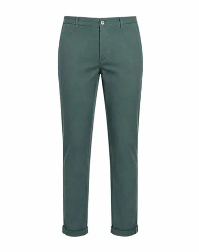 Mason's Man Pants Deep Teal Size 34 Cotton, Modal, Elastane In Green