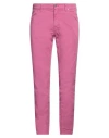 Mason's Man Pants Fuchsia Size 40 Cotton, Elastane In Pink