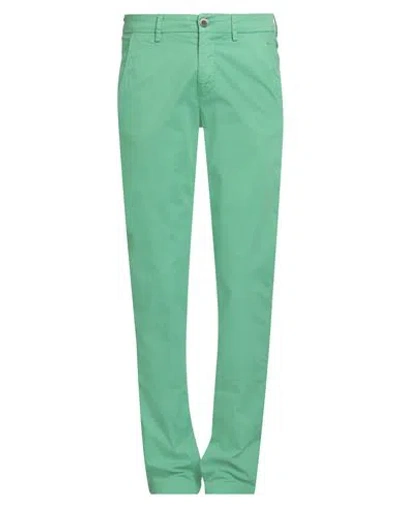 Mason's Man Pants Green Size 30 Cotton, Elastane