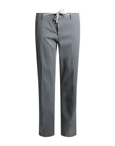 Mason's Man Pants Grey Size 36 Cotton, Cashmere, Elastane In Gray