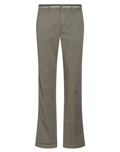 Mason's Man Pants Grey Size 36 Cotton, Lyocell, Elastane In Animal Print