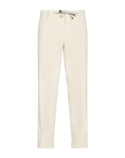 Mason's Man Pants Ivory Size 28 Cotton, Elastane In White