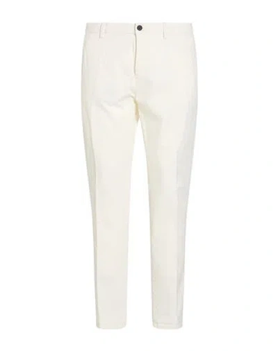 Mason's Man Pants Ivory Size 32 Cotton, Modal, Elastane In White
