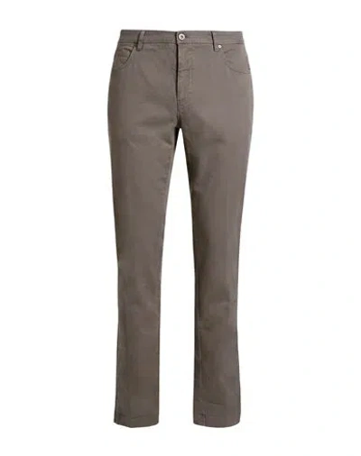Mason's Man Pants Khaki Size 28 Cotton, Modal, Elastane In Gray