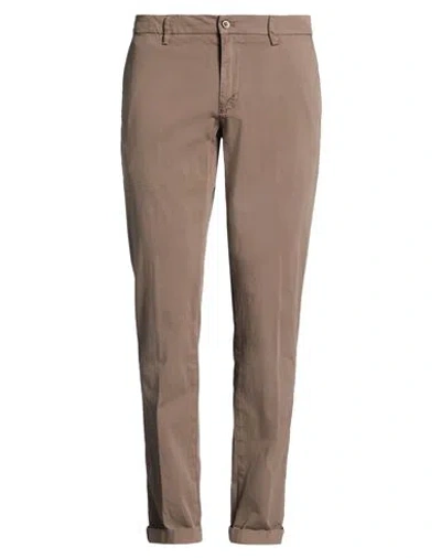 Mason's Man Pants Khaki Size 34 Cotton, Elastane In Gray