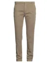 Mason's Man Pants Khaki Size 42 Cotton, Elastane In Beige