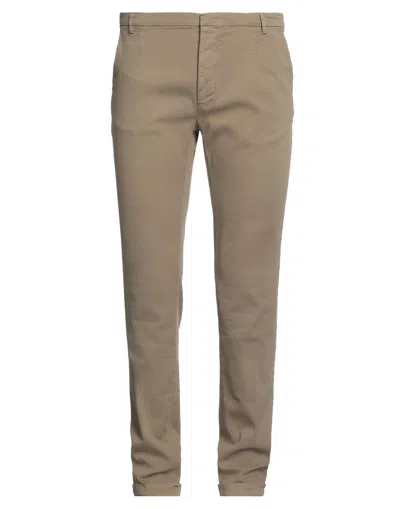 Mason's Man Pants Khaki Size 42 Cotton, Elastane In Beige