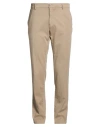 Mason's Man Pants Khaki Size 42 Cotton, Elastane In Sand