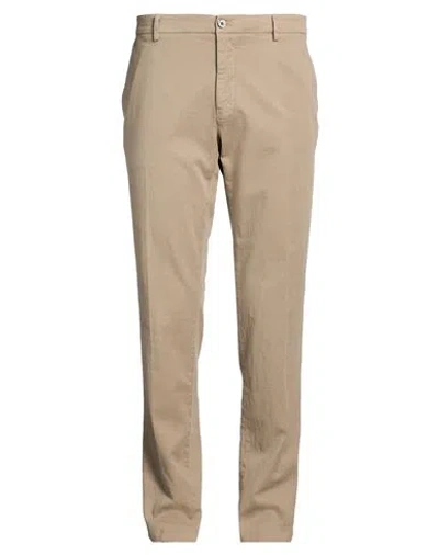 Mason's Man Pants Khaki Size 42 Cotton, Elastane In Brown