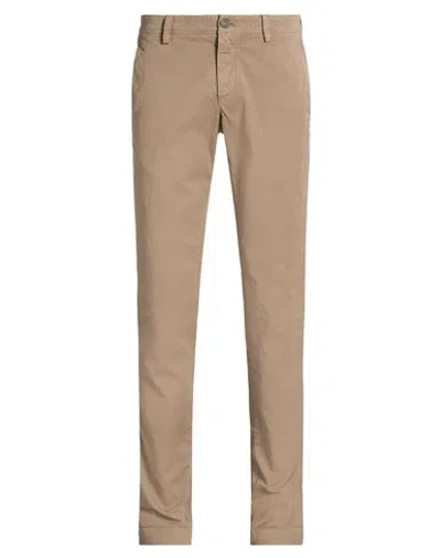 Mason's Man Pants Light Brown Size 30 Cotton, Elastane In Neutral