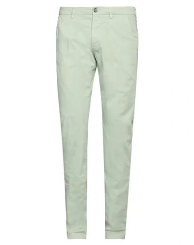 Mason's Man Pants Light Green Size 38 Cotton, Elastane