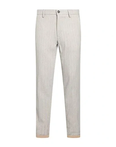 Mason's Man Pants Light Grey Size 30 Cotton, Polyamide In Gray