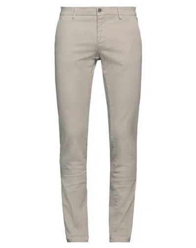 Mason's Man Pants Light Grey Size 36 Cotton, Elastane