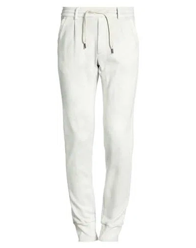 Mason's Man Pants Light Grey Size 36 Cotton, Polyamide In Gray