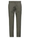 Mason's Man Pants Military Green Size 30 Cotton, Elastane
