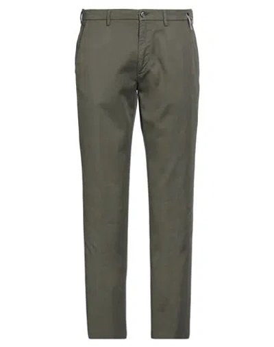 Mason's Man Pants Military Green Size 30 Cotton, Elastane