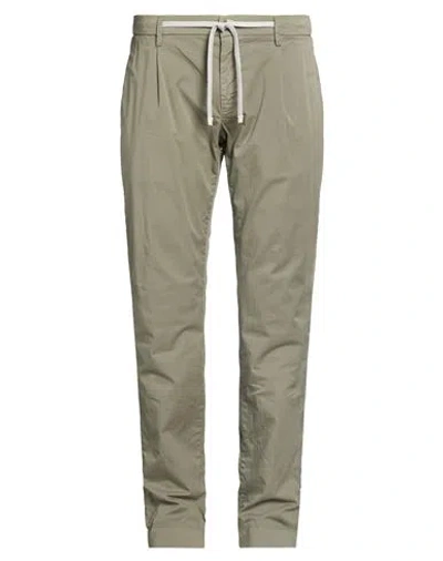 Mason's Man Pants Military Green Size 36 Cotton, Elastane