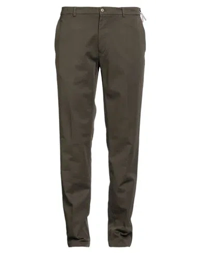 Mason's Man Pants Military Green Size 38 Cotton, Elastane
