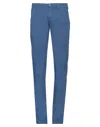 Mason's Man Pants Navy Blue Size 40 Linen, Cotton, Elastane