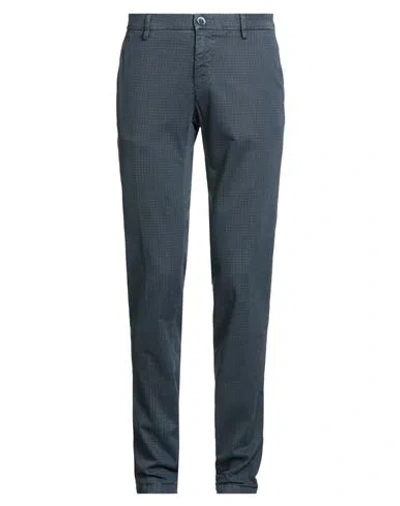 Mason's Man Pants Navy Size 30 Modal, Cotton, Elastane In Blue