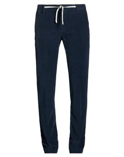 Mason's Man Pants Navy Size 32 Cotton, Elastane In Blue