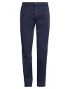 Mason's Man Pants Navy Size 36 Cotton, Lyocell, Elastane In Blue