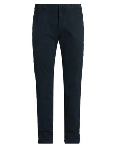 Mason's Man Pants Navy Size 40 Cotton, Elastane In Black