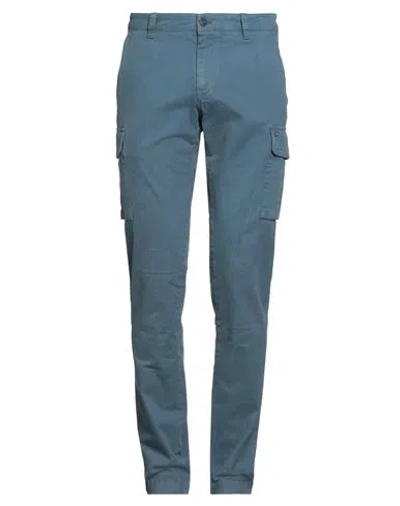 Mason's Man Pants Pastel Blue Size 34 Cotton, Elastane
