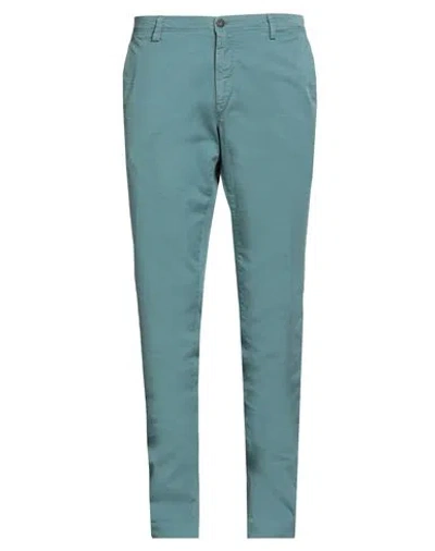 Mason's Man Pants Pastel Blue Size 42 Cotton, Lycra