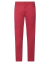 Mason's Man Pants Red Size 40 Cotton, Elastane