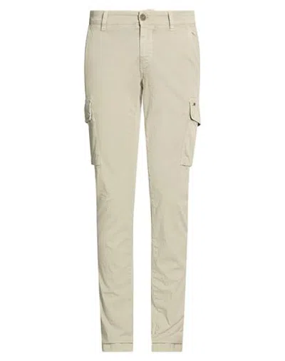 Mason's Man Pants Sage Green Size 28 Cotton, Elastane In Neutral