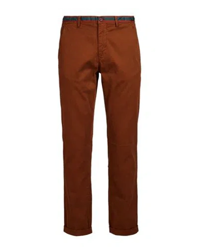 Mason's Man Pants Tan Size 30 Modal, Cotton, Elastane In Brown