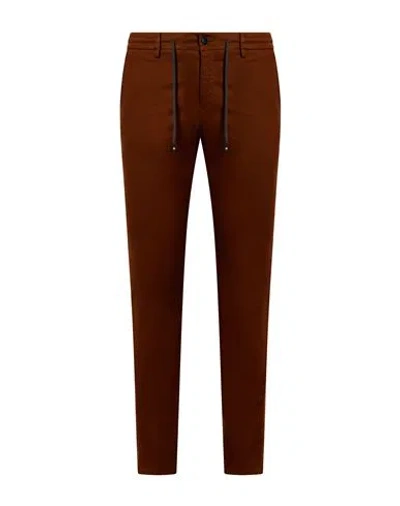 Mason's Man Pants Tan Size 36 Cotton, Modal, Elastane In Brown