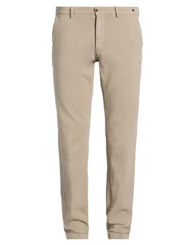 Mason's Man Pants Taupe Size 38 Cotton, Elastane In Brown