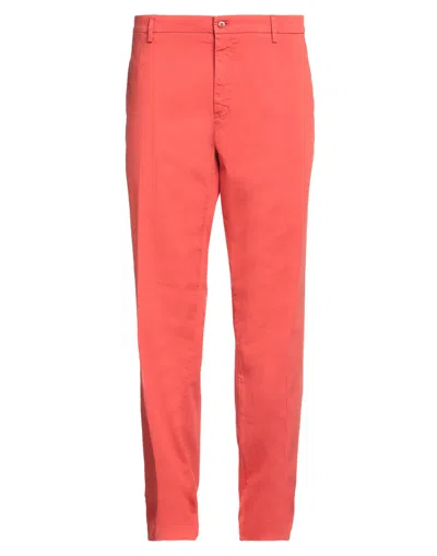 Mason's Man Pants Tomato Red Size 44 Cotton, Elastane