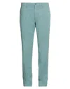 Mason's Man Pants Turquoise Size 42 Cotton, Elastane In Blue