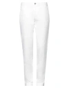 Mason's Man Pants White Size 34 Cotton, Lyocell, Elastane