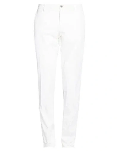 Mason's Man Pants White Size 36 Cotton, Elastane