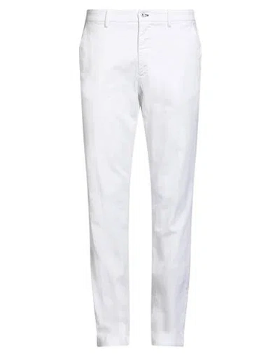 Mason's Man Pants White Size 40 Cotton, Lyocell, Elastane