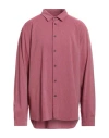 Mason's Man Shirt Garnet Size Xxl Cotton, Elastane