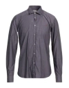 Mason's Man Shirt Purple Size M Cotton In Purple