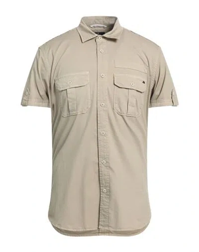 Mason's Man Shirt Sand Size Xxl Cotton, Elastane In Beige