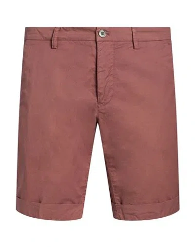 Mason's Man Shorts & Bermuda Shorts Antique Rose Size 30 Cotton, Elastane In Purple