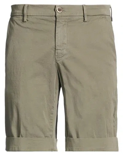 Mason's Man Shorts & Bermuda Shorts Khaki Size 30 Cotton, Elastane In Green