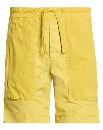 Mason's Man Shorts & Bermuda Shorts Khaki Size 30 Lyocell, Cotton, Elastane In Yellow