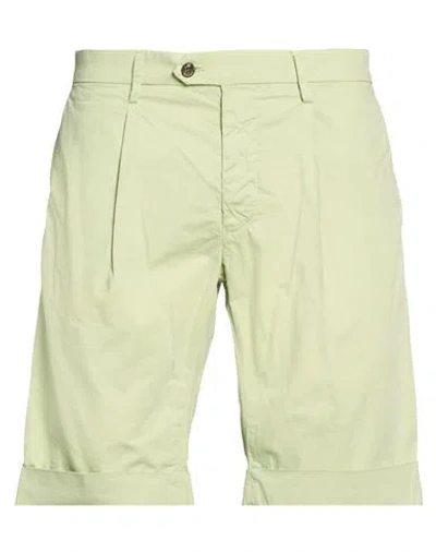Mason's Man Shorts & Bermuda Shorts Lime Green Size 34 Cotton, Elastane