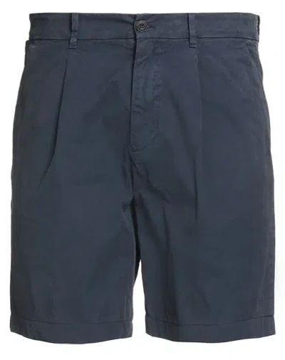 Mason's Man Shorts & Bermuda Shorts Midnight Blue Size 40 Cotton