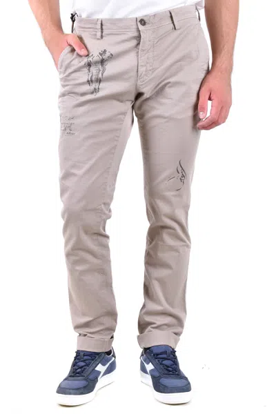 Mason's Trousers Beige In Brown